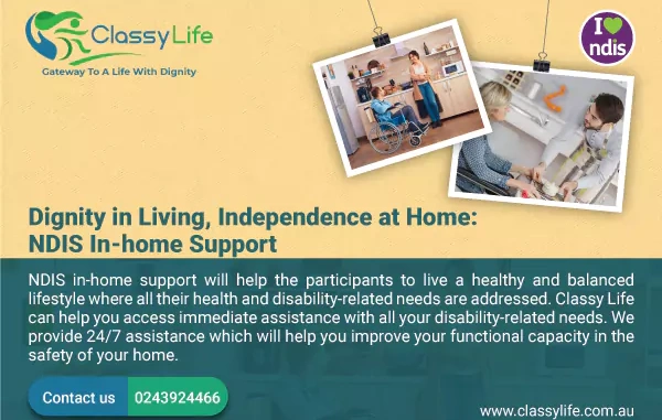 Dignity in Living, Independence at Home: NDIS In-home Support