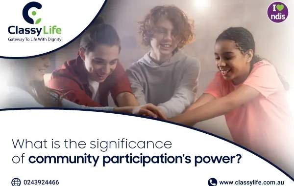 What is the significance of community participation’s power